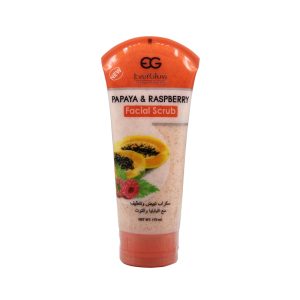 Everglow Papaya & Raspberry Facial Scrub Size: 175ml