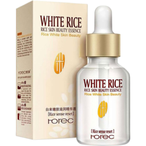 White Rice Serum Reduces Wrinkles and Lighten Dark Spots Pore Minimizer Anti- Aging Face Moisturizer Skin Lightening-15ml
