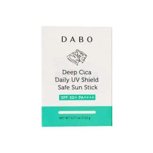 Dabo SPF 50+ PA++++ Deep Cica Daily UV Sheild Safe Sun Stick
