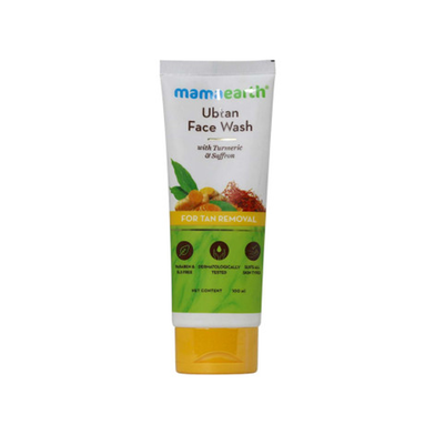 Mama Earth Ubtan Face Wash For Tan Removal 100ml