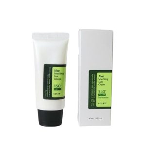 Cosrx Aloe Soothing Sun Cream SPF50+ PA+++ Size: 50ml