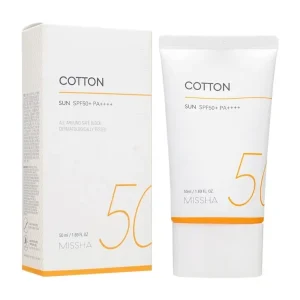 Missha All Around Safe Block Cotton Sun SPF50+ Size: 50ml