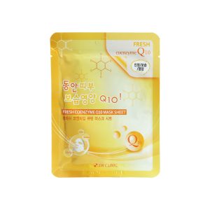 3W Clinic Fresh Coenzyme Q10 Sheet Mask Size: 23ml