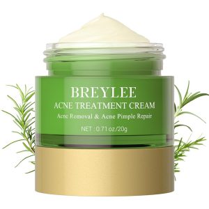 BREYLEE Tea Tree Oil Acne Cream for Clearing Severe Acne, Breakout, Remove Pimple and Repair Skin 20ml