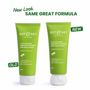 Dot & Key Cica And 2% Salicylic Face Wash For Oily Acne Prone Skin, 100 ml