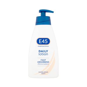 E45 Daily Moisturiser Body Lotion for Dry Skin Size: 400ml
