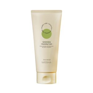 Missha Creamy Latte Green Tea Cleansing Foam Face Wash Size: 172ml