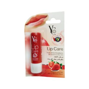 YC Fruity Shine Strawberry Lip Care With Vitamin E & Aloe Vera Size: 3.8gm