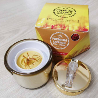 Zafran Premium Saffron Night Cream - 25 gm