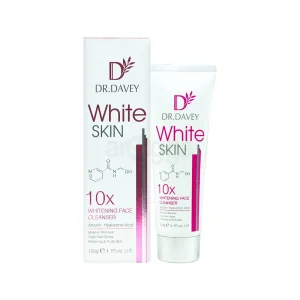 Dr. Davey 10x White Skin Face Cleanser & Makeup Remover 120ml