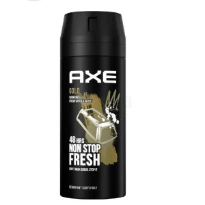 AXE Deodorant Body Spray 48 Hours Non Stop Fresh Gold 150ml