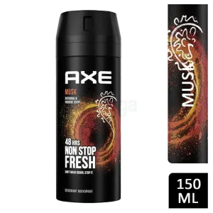 AXE Deodorant Body Spray 48 Hours Non Stop Fresh Musk 150ml