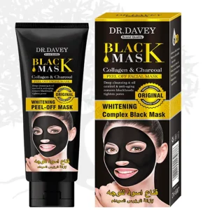 Dr. Davey black peel off mask with collagen & charcoal 120ml
