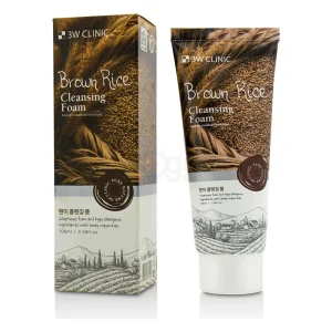3W Clinic Brown Rice Cleansing Foam 100ml