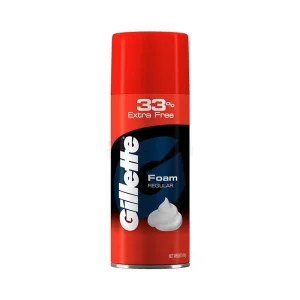 Gillette Classic Regular Pre Shave Foam 418g with 33% Extra Free
