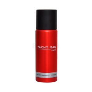 Yacht Man Red Perfumed Deodorant Body Spray