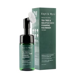 Zayn & Myza Tea Tree and Salicylic Acid Foaming Face Wash For Men 100ml