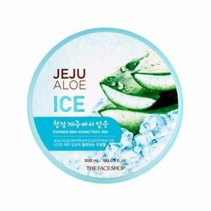 THE FACE SHOP JEJU ALOE ICE REFRESHING SOOTHING GEL