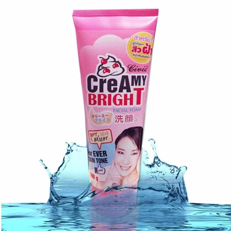 Civic Creamy Bright Facial Foam Facewash