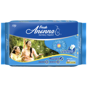 Fresh Anonna Sanitary Napkin Panty system 10 Pads