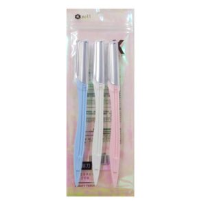 Keli Eyebrow Razor Beauty Tools – 3 Pcs Set