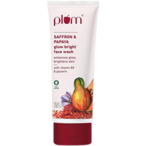 Plum Saffron and Papaya Glow Bright Face Wash - 100ml