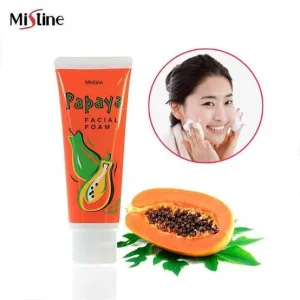 Mistine Papaya Facial Foam 100g
