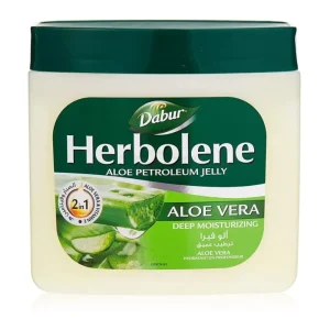 Dabur Herbolene Deep Moisturizing Aloe Petroleum Jelly with Aloe Vera 425ml