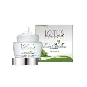 Lotus Herbals Whiteglow Skin Whitening and Brightening Gel Crème SPF 25 PA+++ 35gm