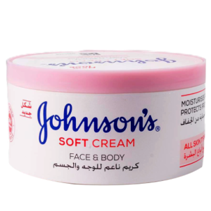Johnson's Soft Cream Face And Body - 200 ml