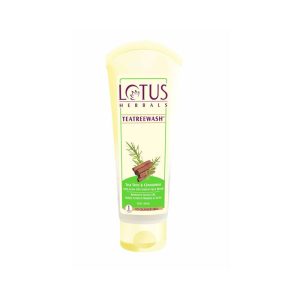 Lotus Herbals Teatreewash Tea Tree And Cinnamon Oil Control Face Wash Size: 120gm
