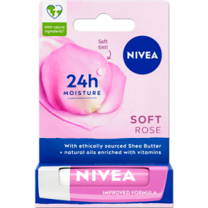 NIVEA Soft Rose Lip Balm 4.8 gm