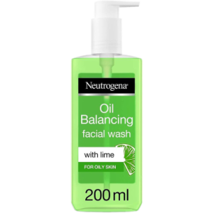 Neutrogena Oil Balancing Lime and Aloe V. Facial Wash Pump 200 ml