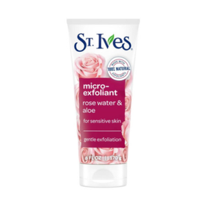 St. Ives Rose Water & Aloe Micro Exfoliant for Sensitive Skin 170g